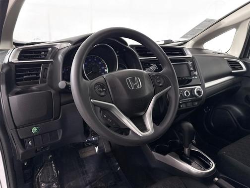 Alabaster Silver Metallic 2015 Honda Fit LX
