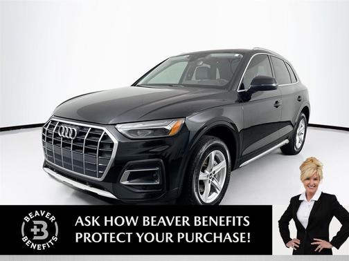 Brilliant Black 2021 Audi Q5 45 Premium