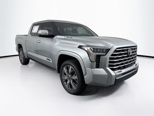Celestial Silver Metallic 2026 Toyota Tundra Hybrid Capstone