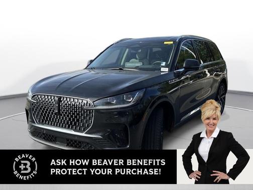 Infinite Black Metallic Clearcoat 2025 Lincoln Aviator Reserve AWD