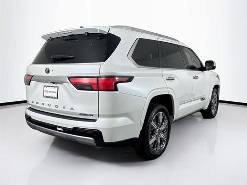 Wind Chill Pearl 2025 Toyota Sequoia Capstone