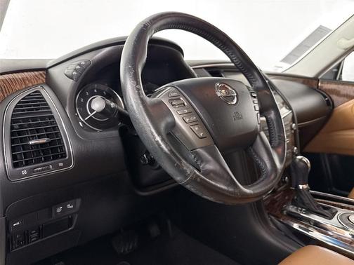 Pearl White 2017 Nissan Armada Platinum