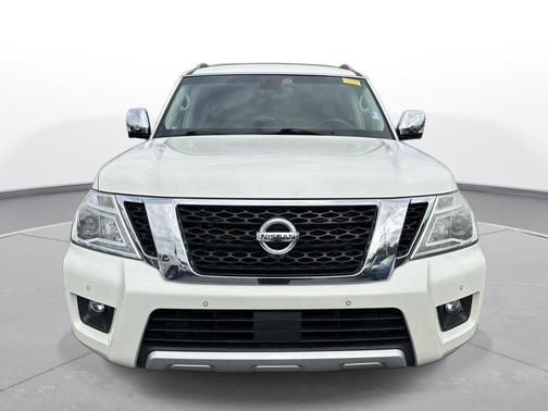 Pearl White 2017 Nissan Armada Platinum