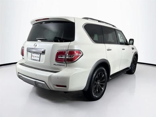 Pearl White 2017 Nissan Armada Platinum