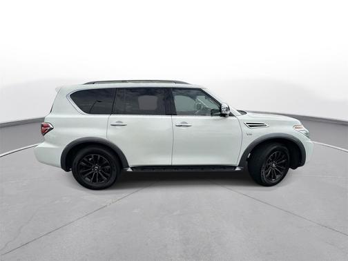 Pearl White 2017 Nissan Armada Platinum
