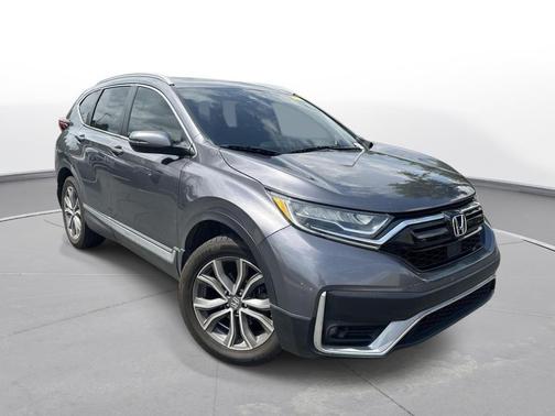 Modern Steel Metallic 2021 Honda CR-V AWD Touring