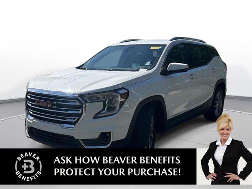 Summit White 2023 GMC Terrain SLT