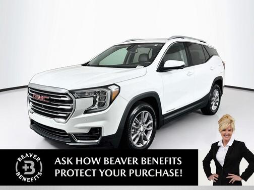 Summit White 2023 GMC Terrain SLT