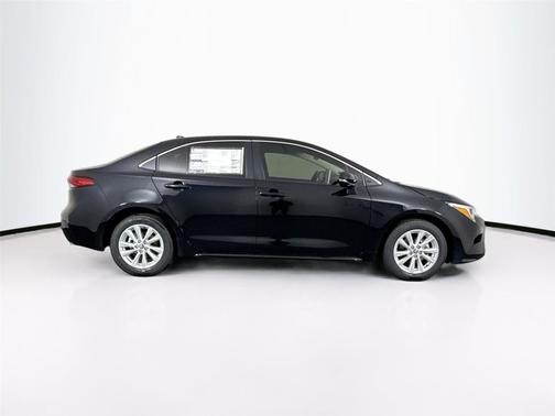 Midnight Black Metallic 2026 Toyota Corolla Hybrid XLE