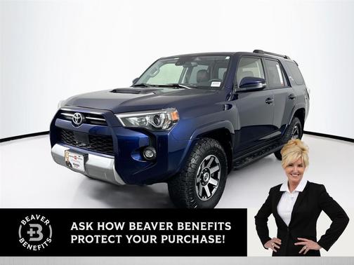 Nautical Blue Metallic 2021 Toyota 4Runner TRD Off Road Premium