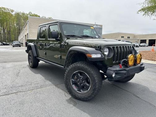 Sarge Green Clearcoat 2023 Jeep Gladiator Rubicon