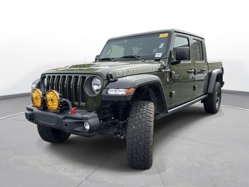 Sarge Green Clearcoat 2023 Jeep Gladiator Rubicon