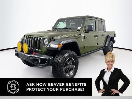 Sarge Green Clearcoat 2023 Jeep Gladiator Rubicon