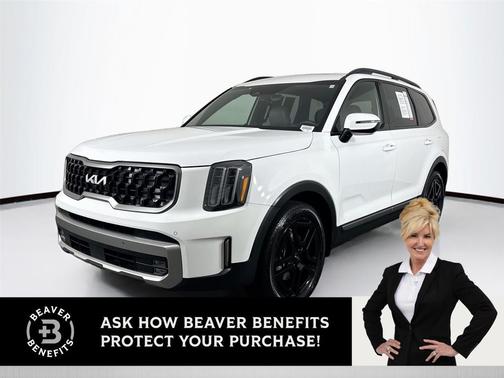 Glacial White Pearl 2023 Kia Telluride SX Prestige X-Line