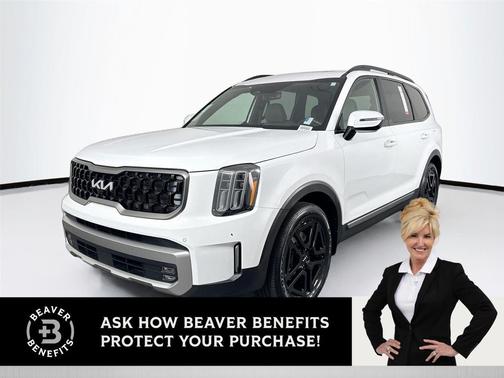 Glacial White Pearl 2023 Kia Telluride SX Prestige X-Line