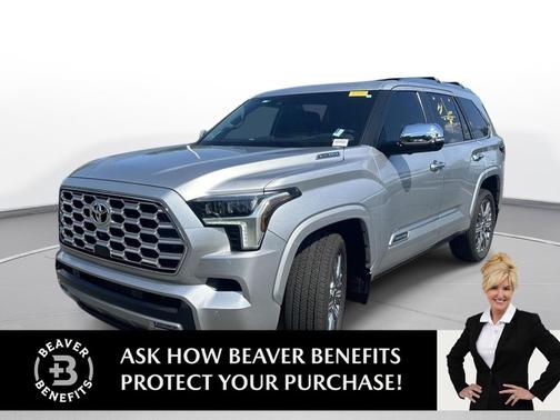 Celestial Silver Metallic 2026 Toyota Sequoia Capstone
