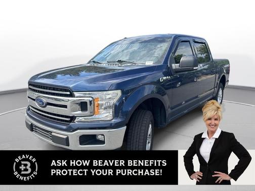 Blue Jeans Metallic 2018 Ford F-150 XLT