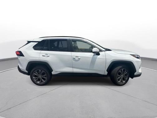 Wind Chill Pearl 2025 Toyota RAV4 Hybrid XLE Premium