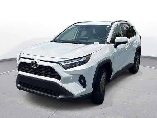 Wind Chill Pearl 2025 Toyota RAV4 Hybrid XLE Premium