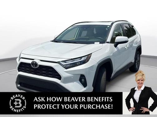 Wind Chill Pearl 2025 Toyota RAV4 Hybrid XLE Premium