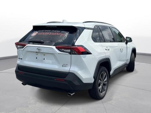 Wind Chill Pearl 2025 Toyota RAV4 Hybrid XLE Premium