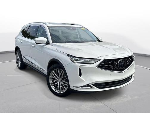 Platinum White Pearl 2023 Acura MDX Advance Package