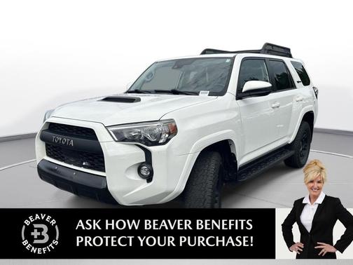 Super White 2020 Toyota 4Runner TRD Pro
