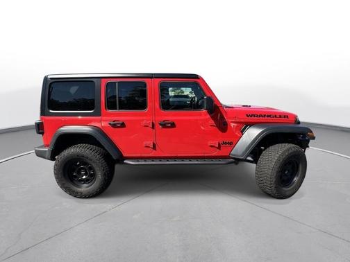 Firecracker Red Clearcoat 2024 Jeep Wrangler Sport