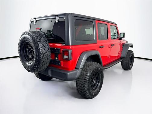 Firecracker Red Clearcoat 2024 Jeep Wrangler Sport