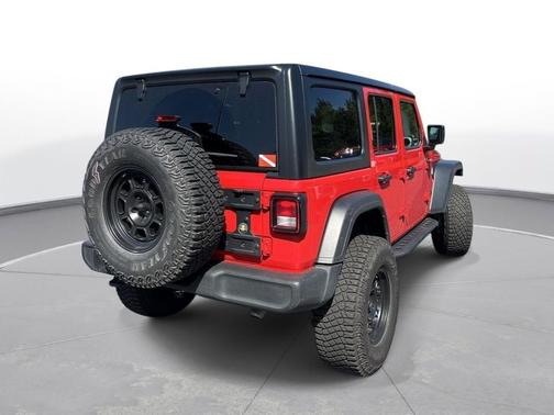 Firecracker Red Clearcoat 2024 Jeep Wrangler Sport