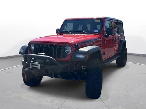Firecracker Red Clearcoat 2024 Jeep Wrangler Sport