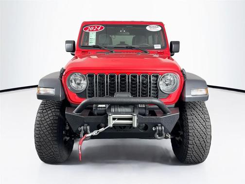 Firecracker Red Clearcoat 2024 Jeep Wrangler Sport