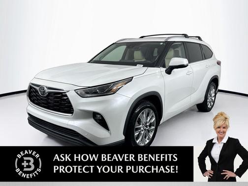Wind Chill Pearl 2023 Toyota Highlander Limited