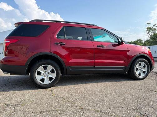 Red 2014 Ford Explorer Base