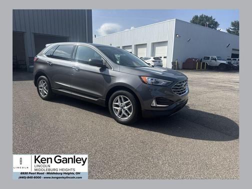 Gray 2021 Ford Edge SEL