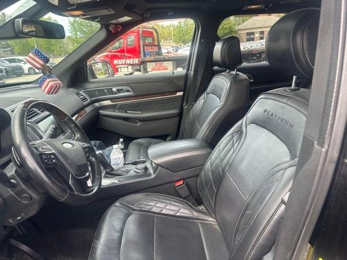 Shadow Black 2017 Ford Explorer Platinum