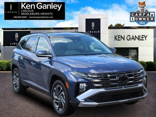 Atlantic Blue 2025 Hyundai TUCSON Limited