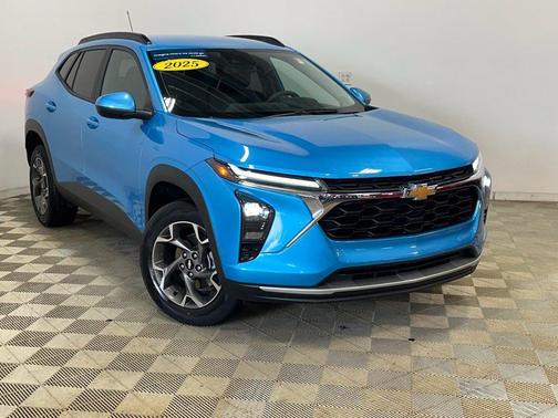 Blue 2025 Chevrolet Trax LT