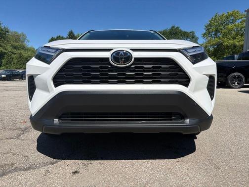 White 2025 Toyota RAV4 Hybrid LE