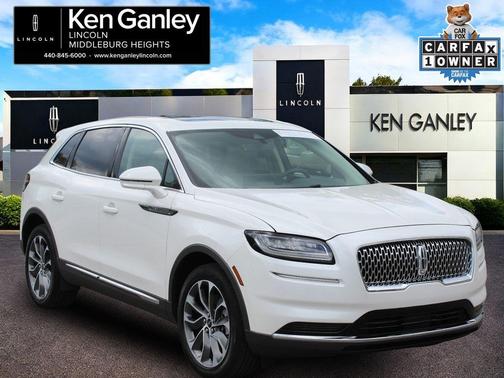 White Metallic 2023 Lincoln Nautilus Reserve