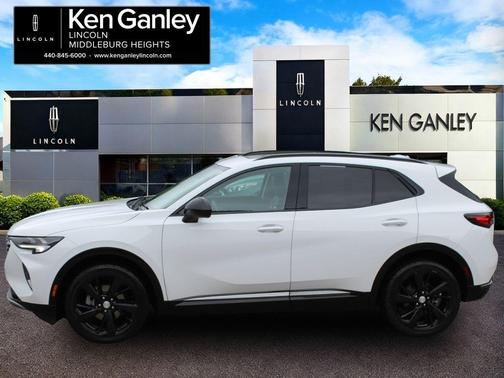 White 2021 Buick Envision Essence