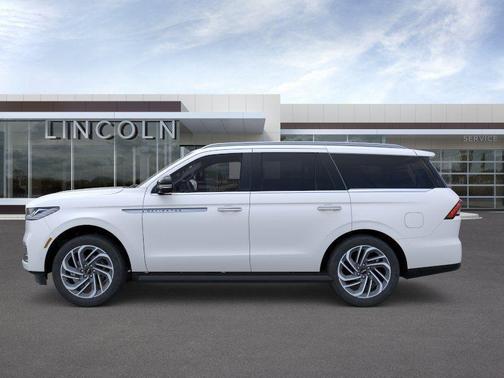 Pristine White 2026 Lincoln Navigator Premiere