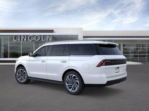 Pristine White 2026 Lincoln Navigator Premiere