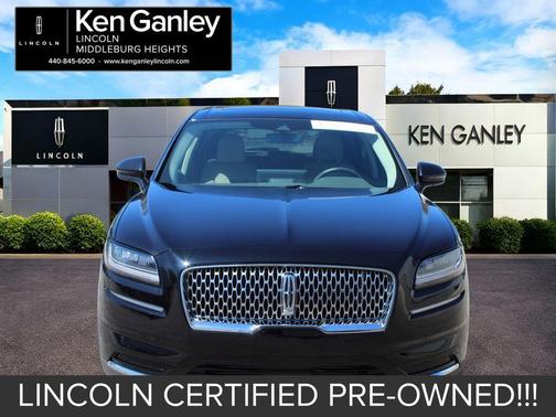 Black Metallic 2022 Lincoln Nautilus Reserve