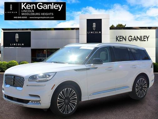 White 2023 Lincoln Aviator Black Label AWD