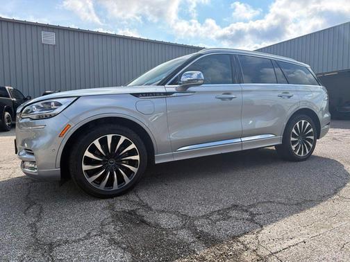 Silver 2020 Lincoln Aviator Black Label Grand Touring