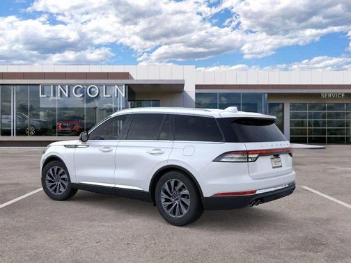 Pristine White 2026 Lincoln Aviator Premiere