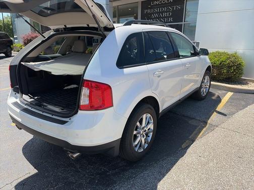 White Platinum Tri-Coat Metallic 2013 Ford Edge SEL