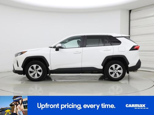 White 2022 Toyota RAV4 LE