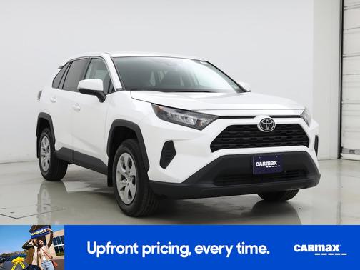 White 2022 Toyota RAV4 LE
